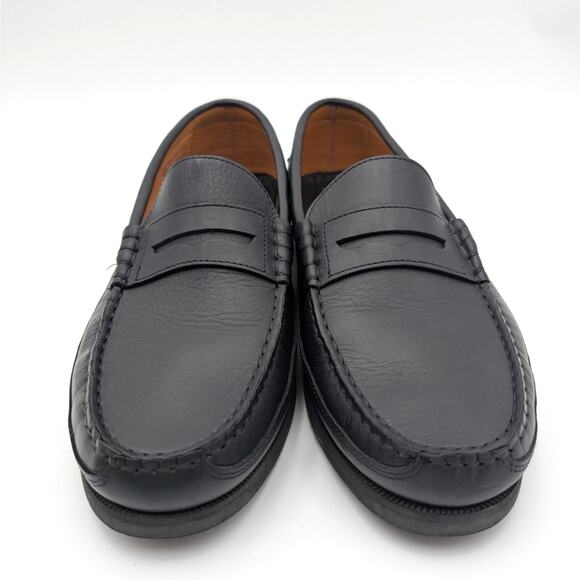 Mephisto Cap Vert Penny Loafer Shoes Men's Black Leather Size US9.5 EU42.5 - Picture 2 of 14